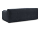 2-Seater Fixed Straight Sofa Melisse Textured Fabric