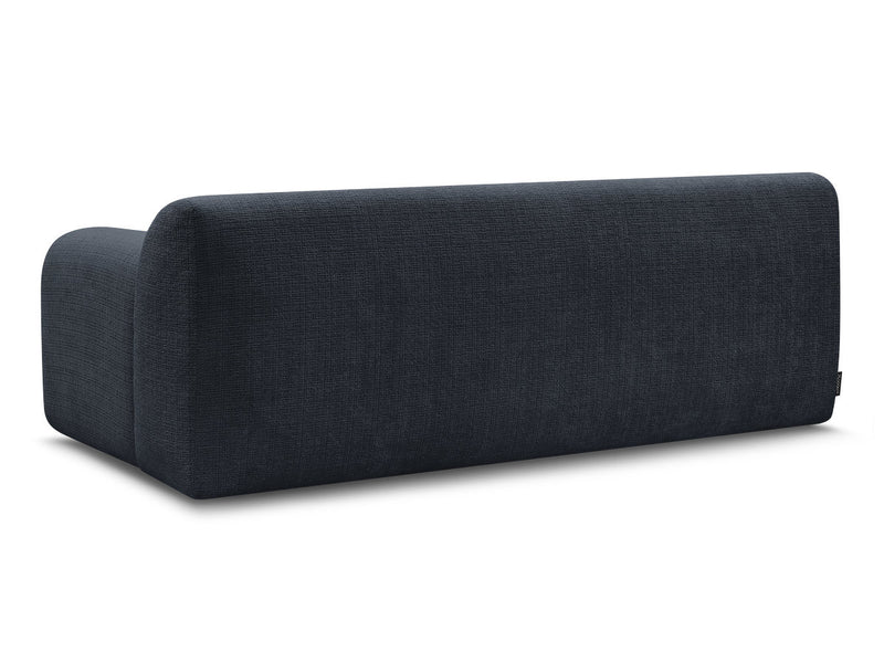 2-Seater Fixed Straight Sofa Melisse Textured Fabric
