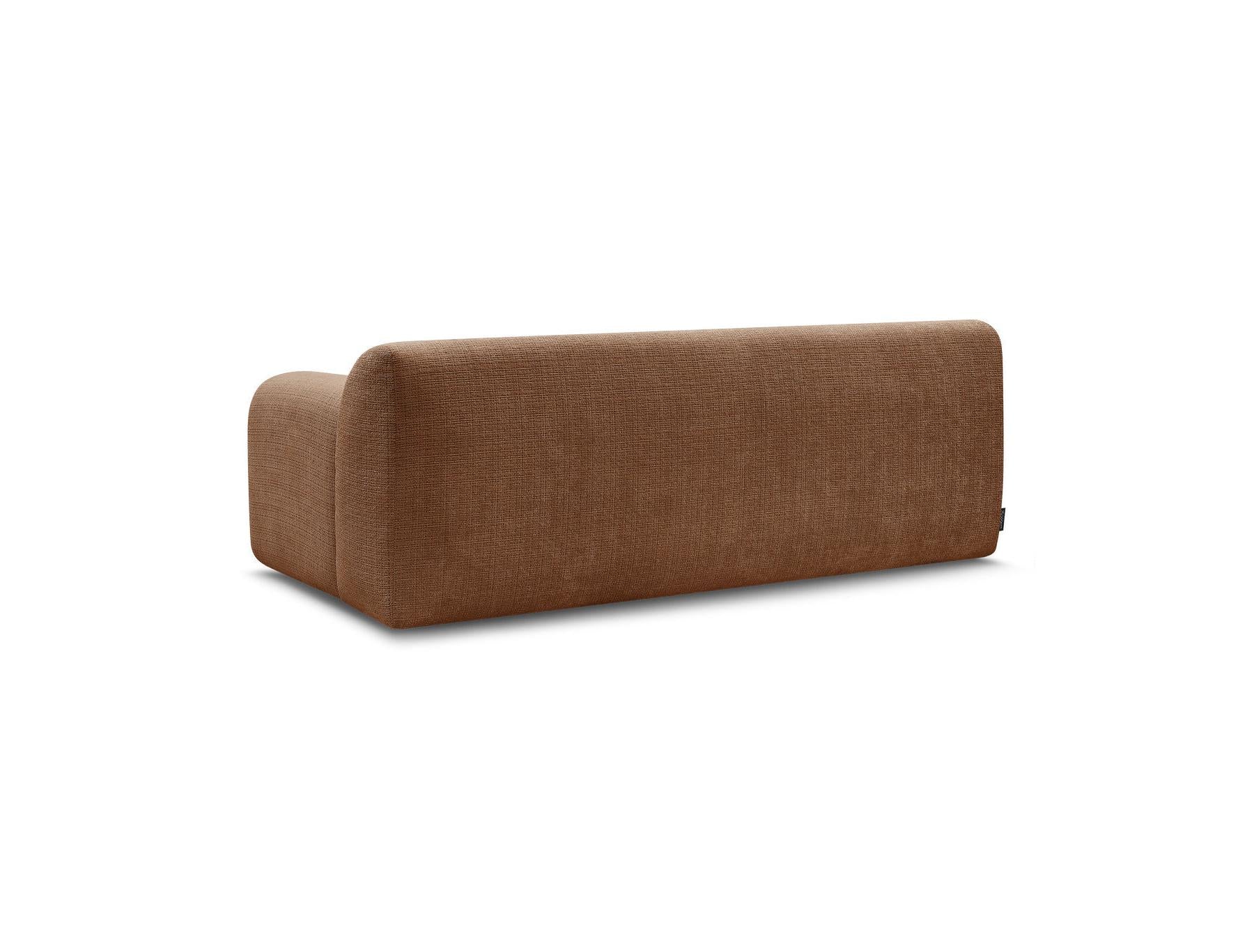 Melisse - Fixed Straight 2-Seater Sofa - Textured Fabric