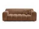 2-Seater Fixed Straight Sofa Melisse Textured Fabric