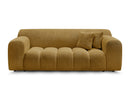 2-Seater Fixed Straight Sofa Melisse Textured Fabric