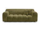 2-Seater Fixed Straight Sofa Melisse Textured Fabric