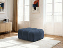 Melisse Pouf Mottled Fabric