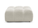 Melisse Pouf Mottled Fabric