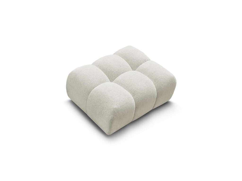 Melisse - Ottoman - Mottled Fabric