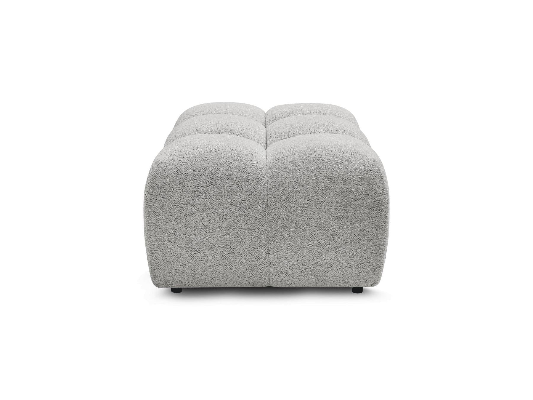 Melisse - Ottoman - Mottled Fabric