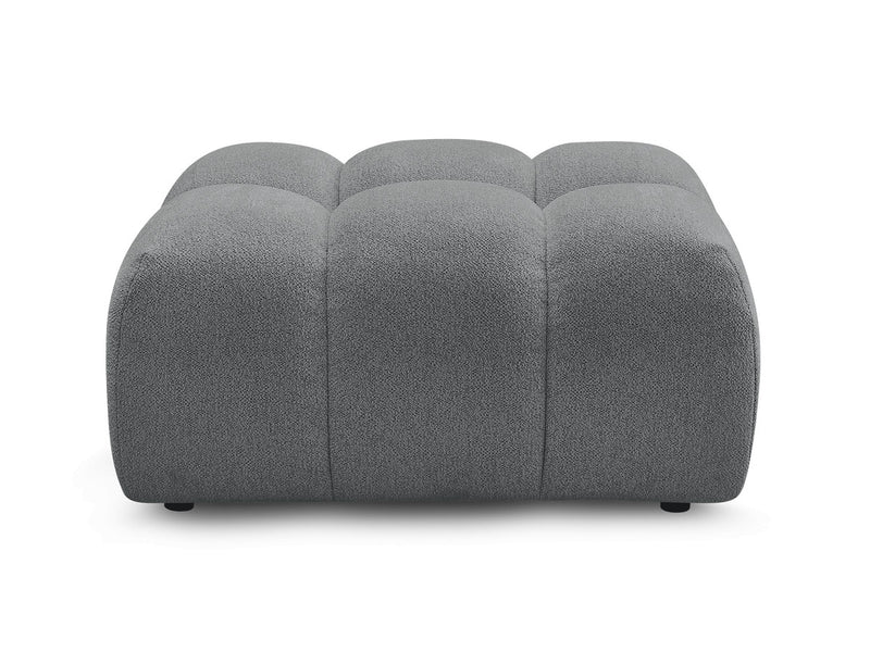 Melisse Pouf Mottled Fabric