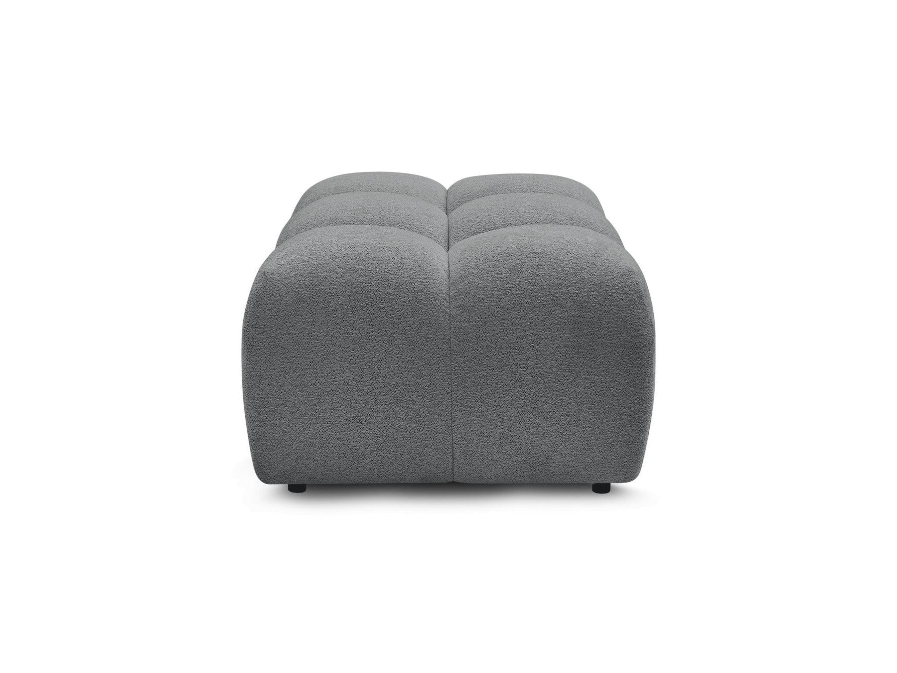 Melisse - Ottoman - Mottled Fabric