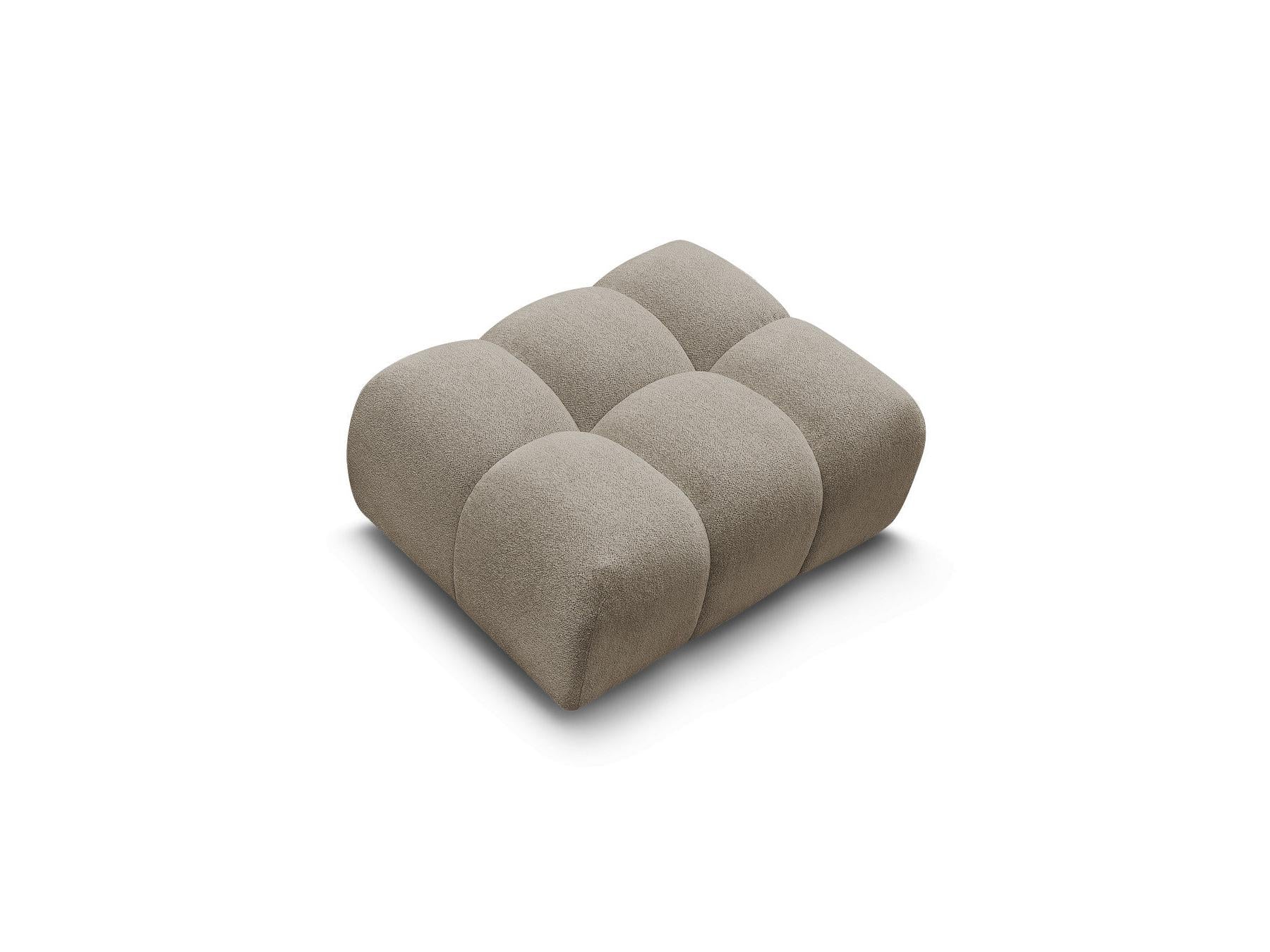 Melisse - Ottoman - Mottled Fabric