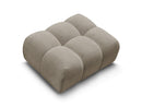 Melisse Pouf Mottled Fabric