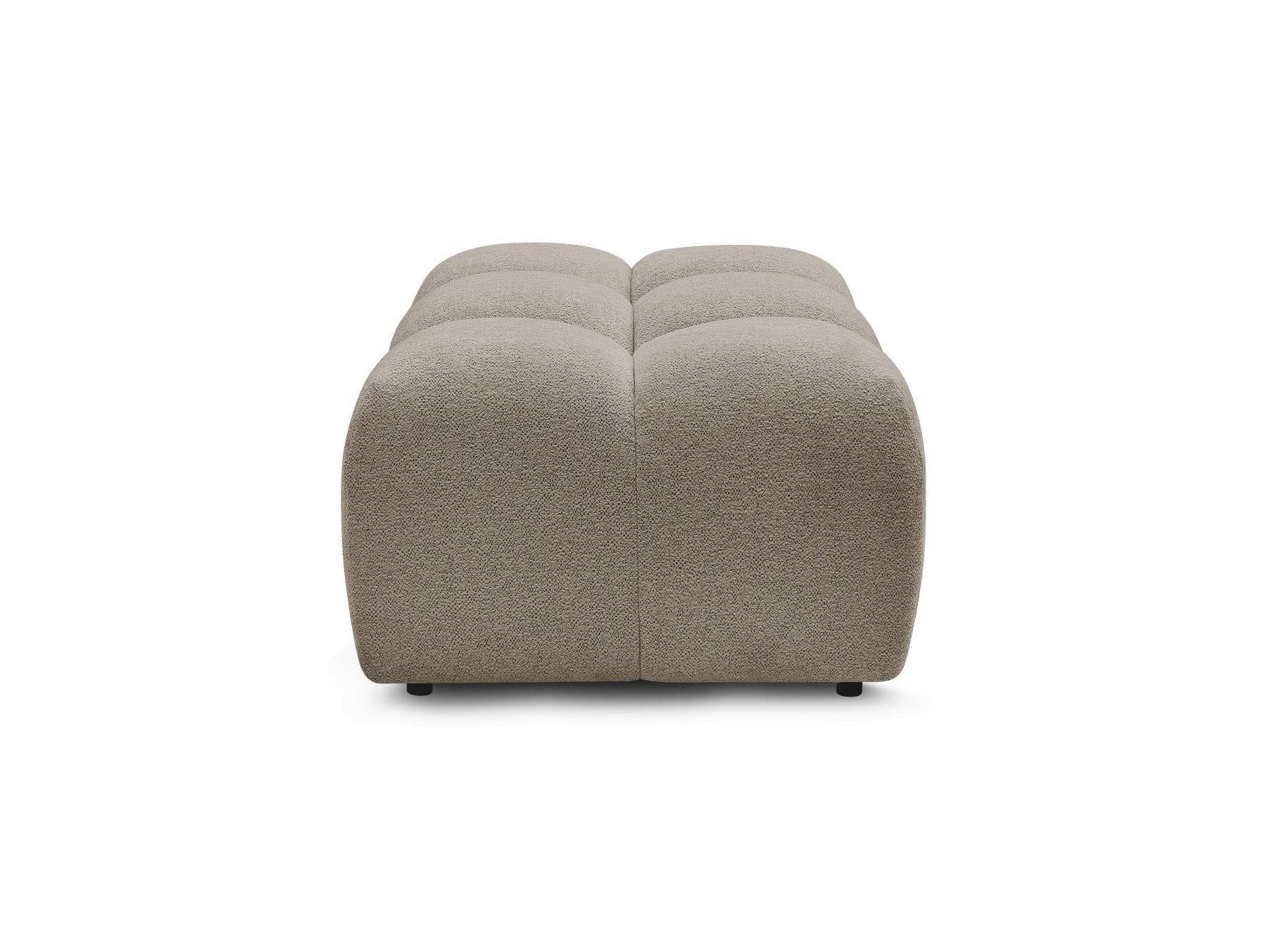 Melisse - Ottoman - Mottled Fabric