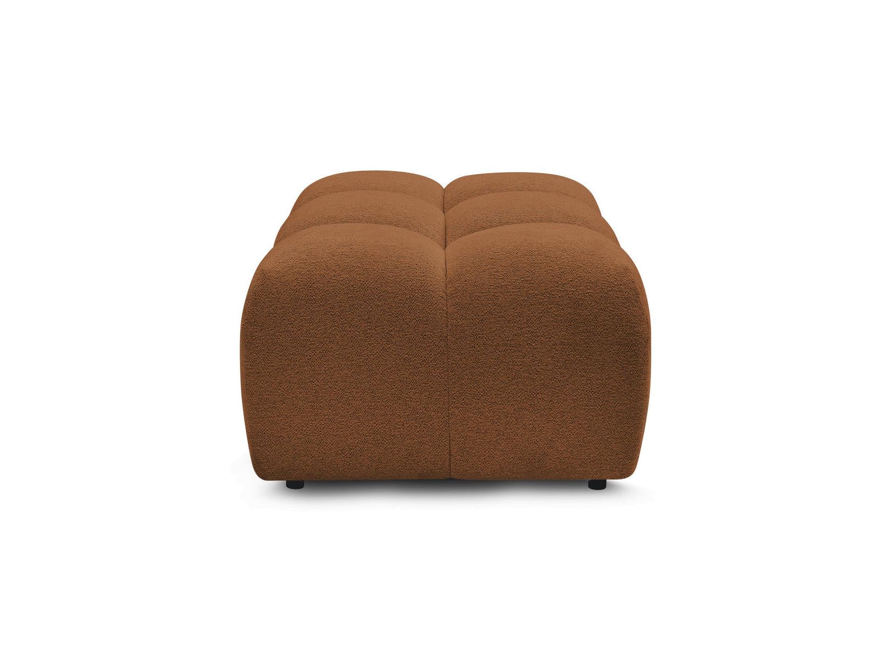 Melisse - Ottoman - Mottled Fabric