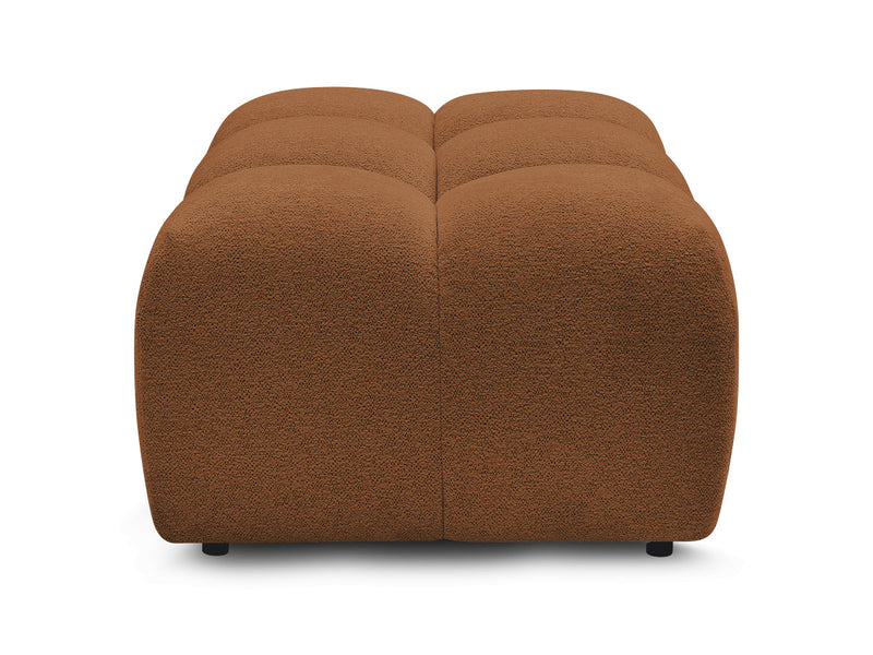 Melisse Pouf Mottled Fabric