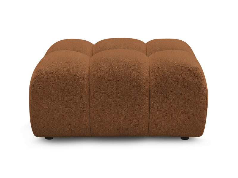 Melisse Pouf Mottled Fabric