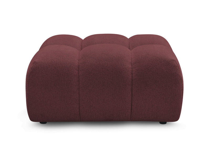 Melisse Pouf Mottled Fabric