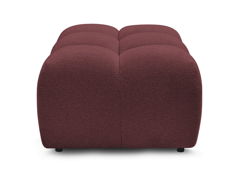 Melisse Pouf Mottled Fabric