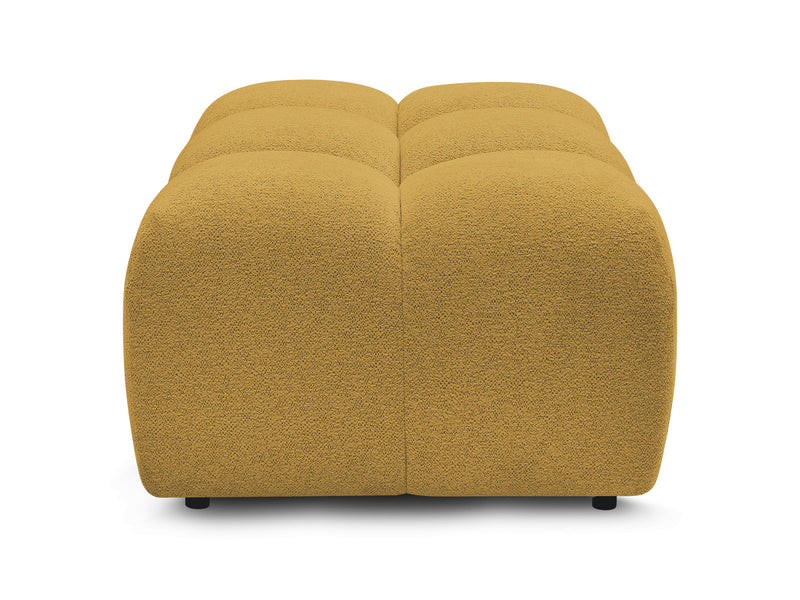 Melisse Pouf Mottled Fabric
