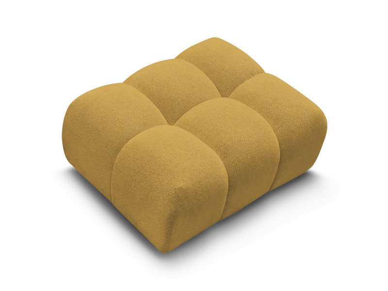Melisse Pouf Mottled Fabric