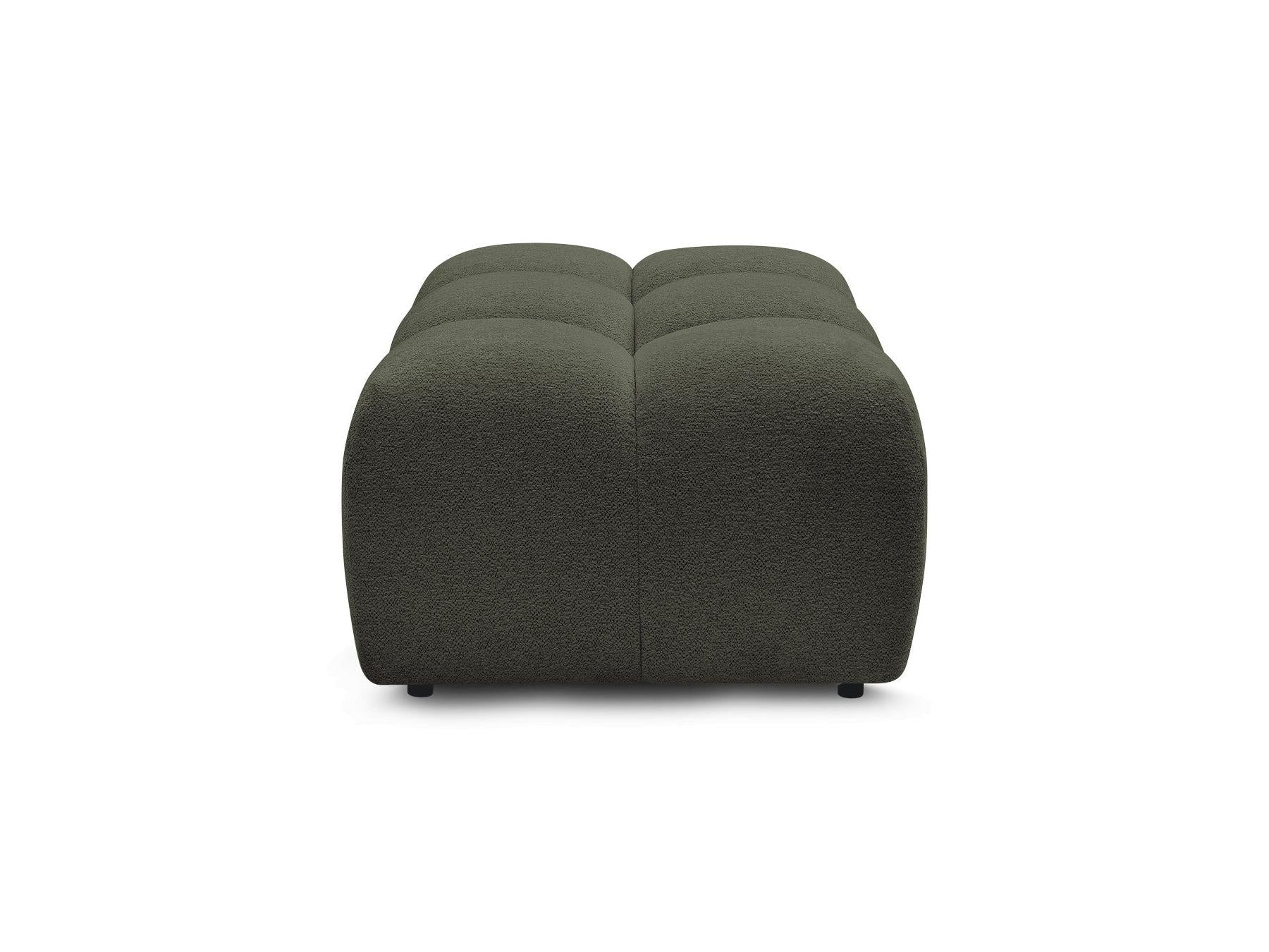 Melisse - Ottoman - Mottled Fabric