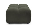 Melisse Pouf Mottled Fabric