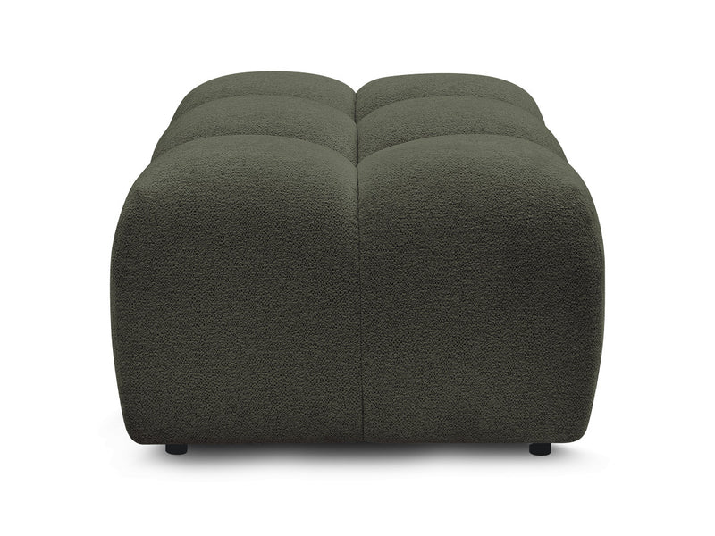 Melisse Pouf Mottled Fabric