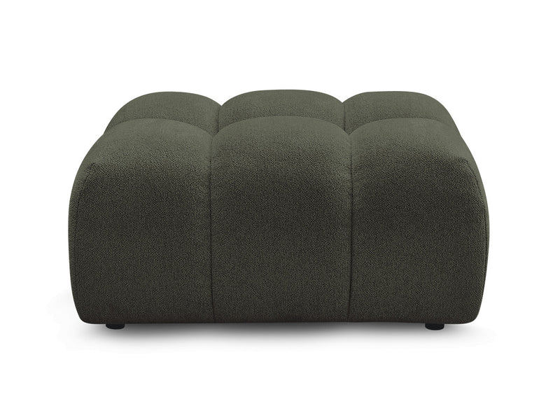 Melisse Pouf Mottled Fabric