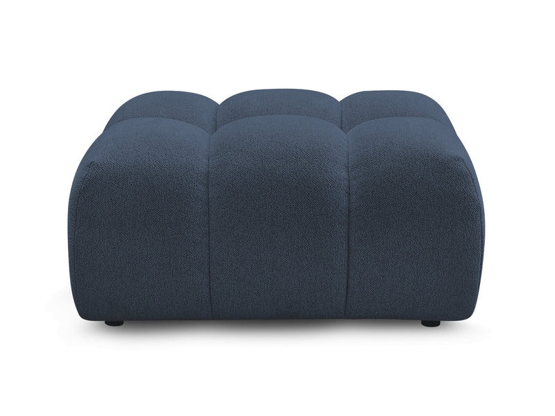 Melisse Pouf Mottled Fabric