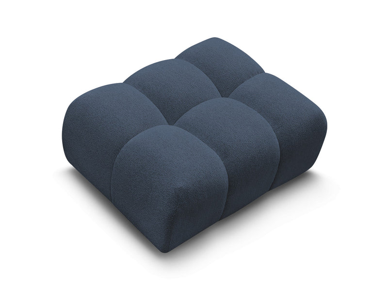 Melisse Pouf Mottled Fabric