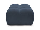 Melisse Pouf Mottled Fabric