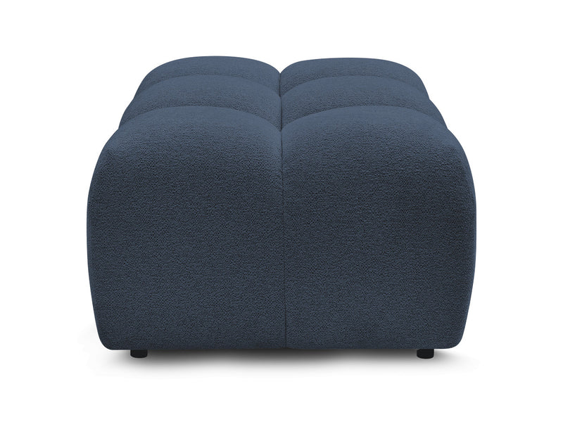 Melisse Pouf Mottled Fabric