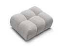 Melisse Pouf Mottled Fabric