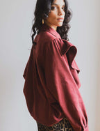 Blusa Burdeos Ewen