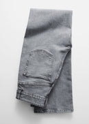 Vaqueros con corte puntiagudo S3 - Gris - Mujer