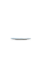 Midnight Flowers - Sæt Med 2 Tallerkener - S - Bone China-Porcelæn - Camelia Aubergine