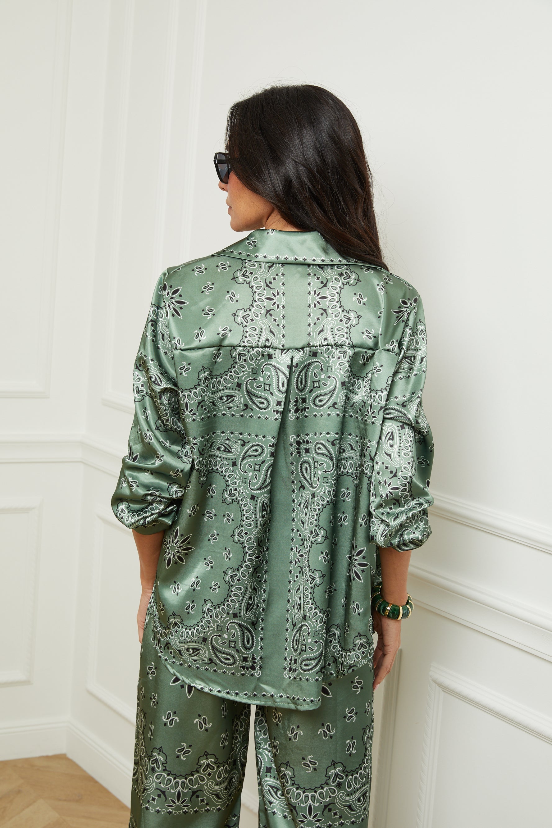 Bandana Shirt - Khaki