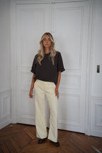 Pantalon Droit Shanon - Jaune