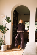 Pantalon Celine - Prune