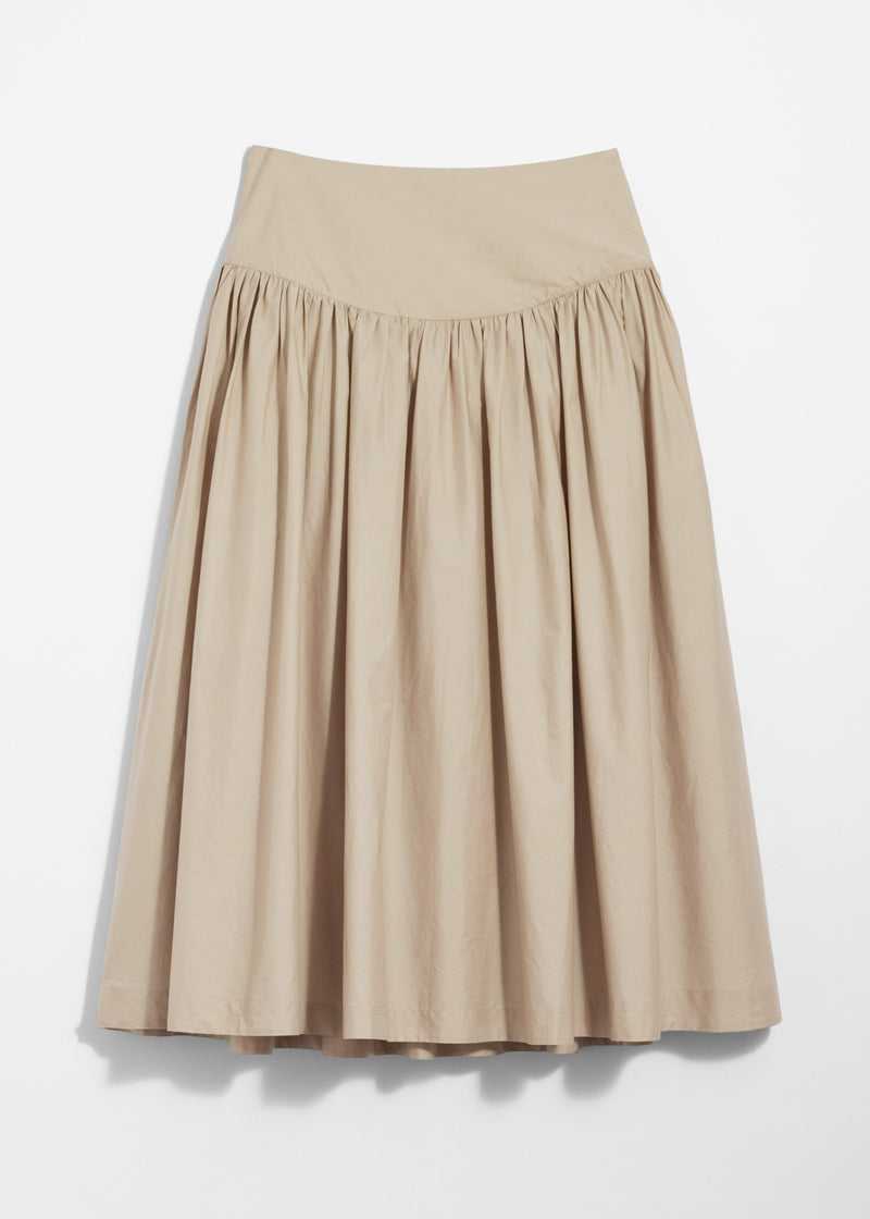 Skirt La Audrina Skirt - Beige - Women