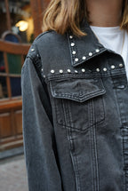 Chaqueta Vaquera Thelma Negra