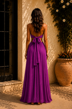 Vestido Nil - Púrpura
