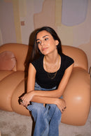 Multi Cleopatra Long Necklace