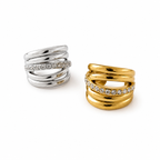 Earcuff Earcuff Sophie - Monoboucle Vendue À L’Unité - Doré Ou Argent