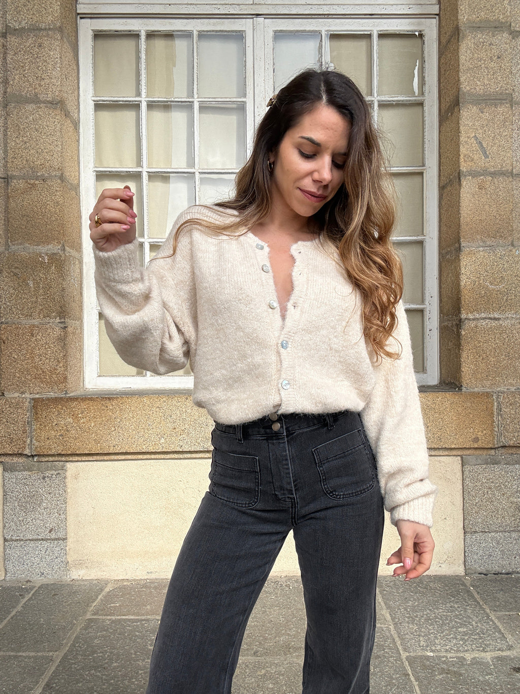 Cardigan Charlie beige