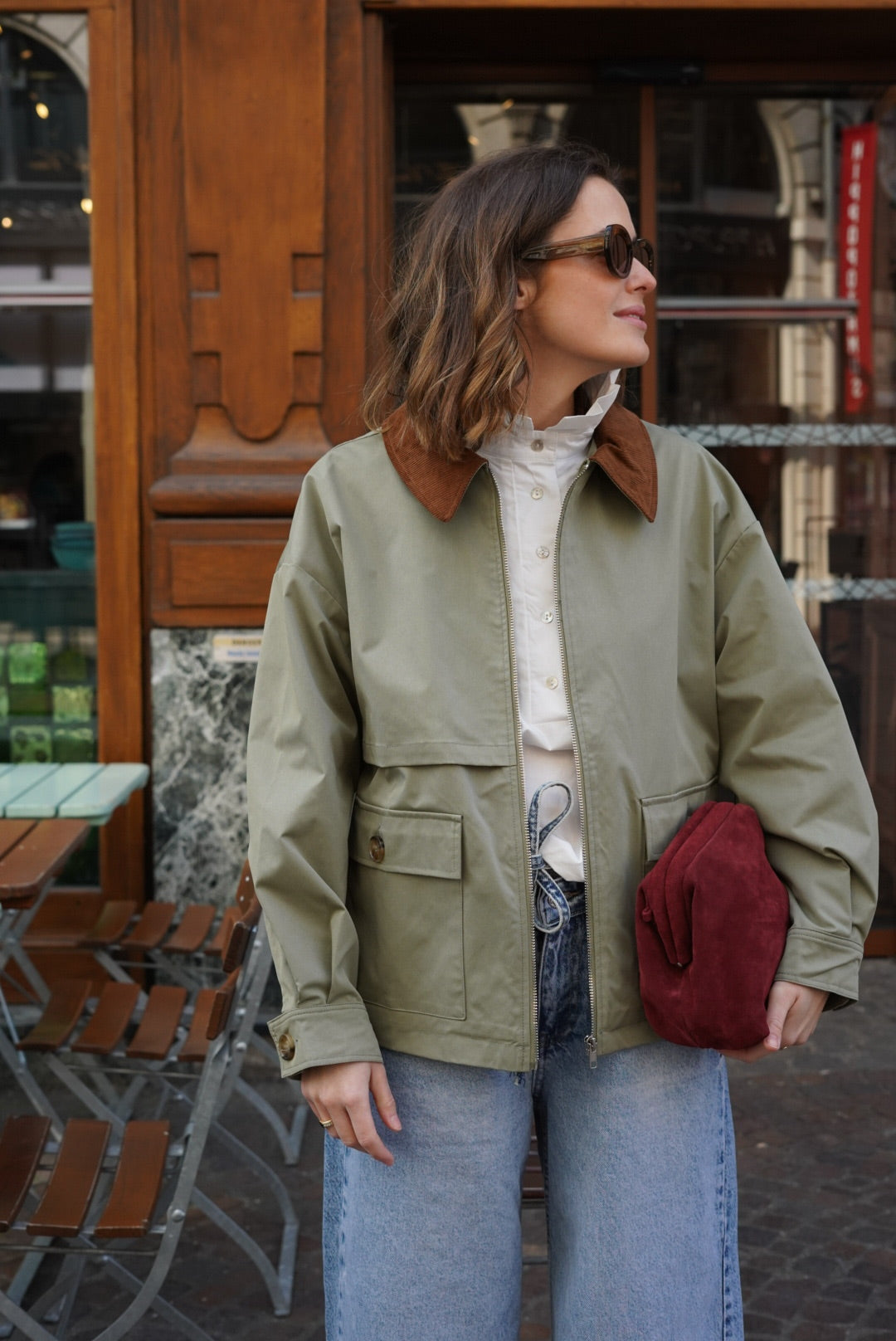 Paula Jacket Light Khaki