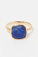 Anillo "Sia" Lapis - Latón dorado