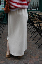 Long Skirt Lison Ecru