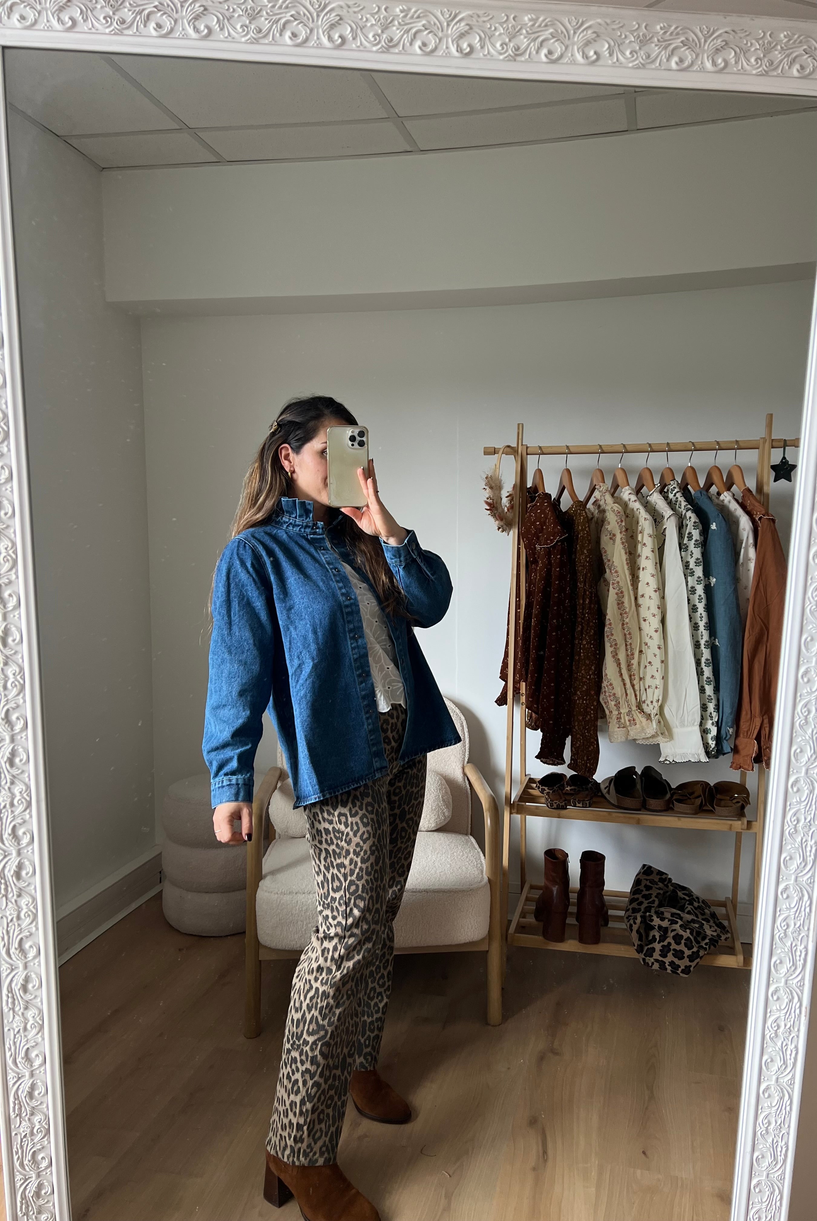 Veste En Jean Céleste