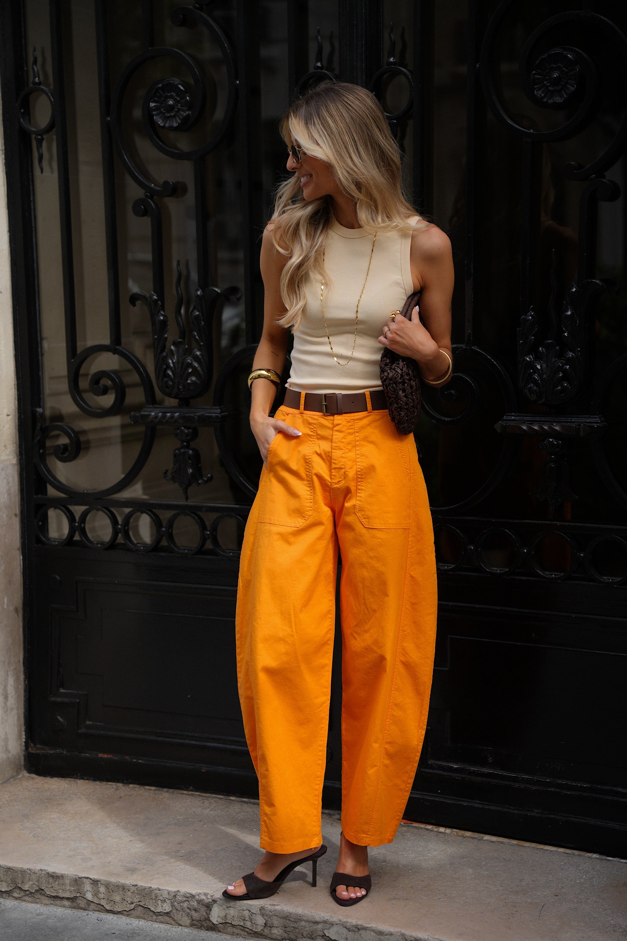 Pantalon Ballon Jay - Orange