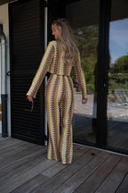 Blouse Brodée Yolande - Jaune