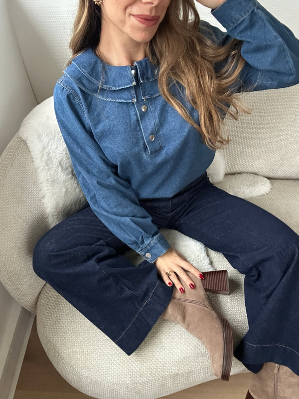 Blouse Lily van denim